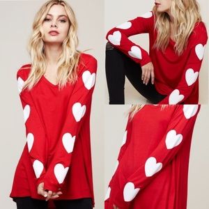 HP!♥️Heart On Your Sleeve Top